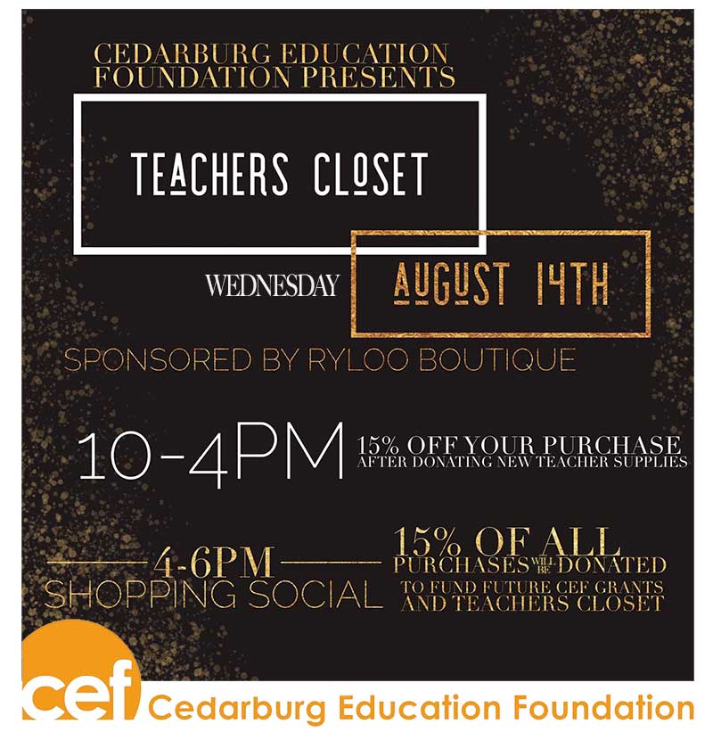 CEF & Ryloo's Teachers Closet Social