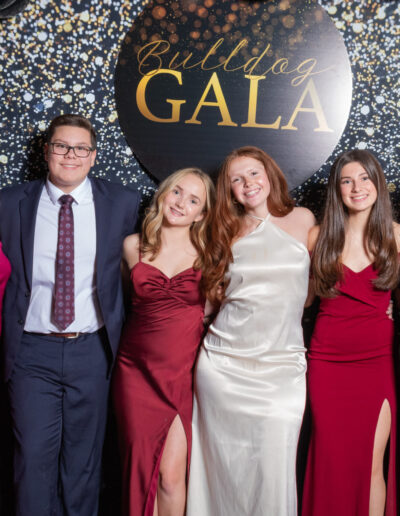 Group photo of Student Ambassadors at Gala