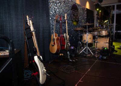 Gala photo of band instruments
